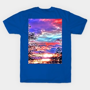 Sunset Cartoon T-Shirt